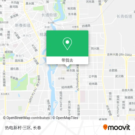 热电新村-三区地图