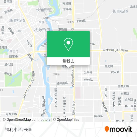 福利小区地图
