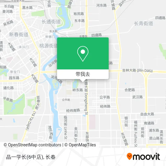 晶一学长(6中店)地图