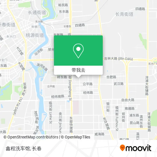 鑫程洗车馆地图