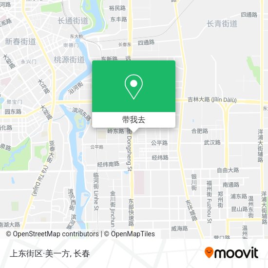 上东街区·美一方地图