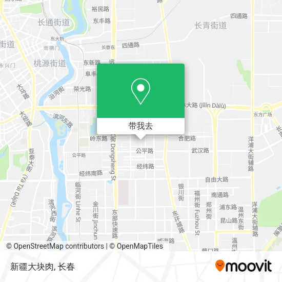 新疆大块肉地图