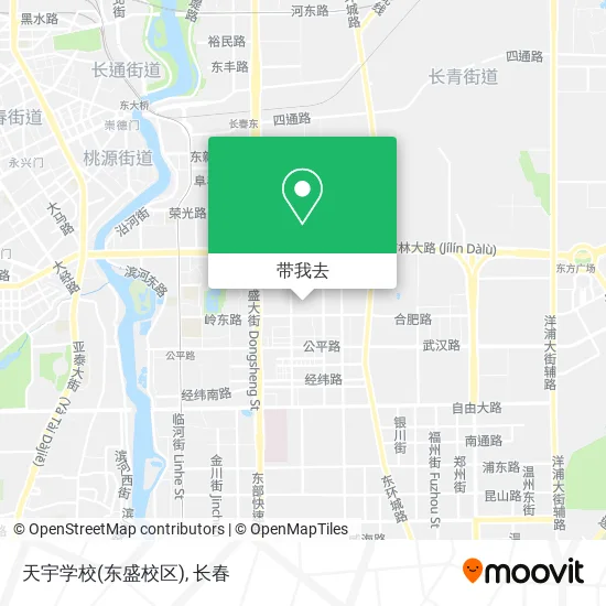 天宇学校(东盛校区)地图