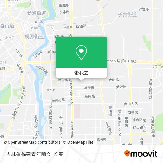 吉林省福建青年商会地图
