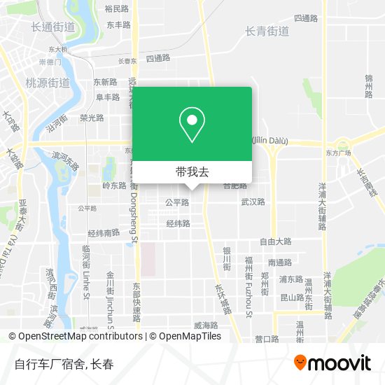 自行车厂宿舍地图