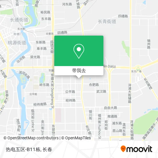 热电五区-B11栋地图