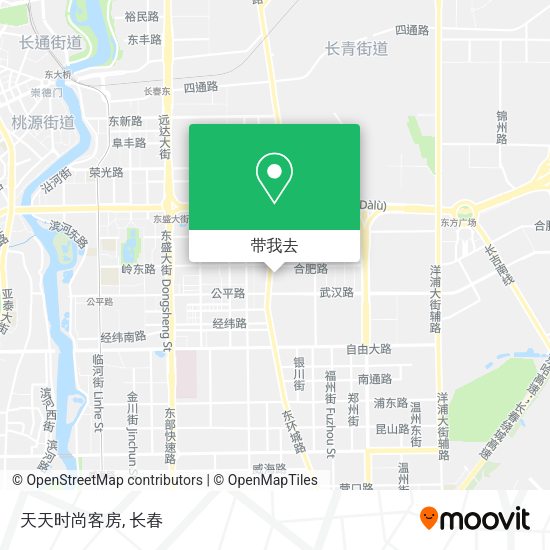 天天时尚客房地图
