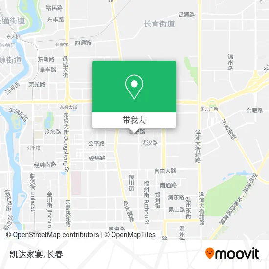 凯达家宴地图