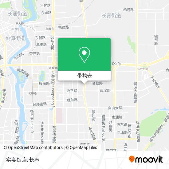实宴饭店地图