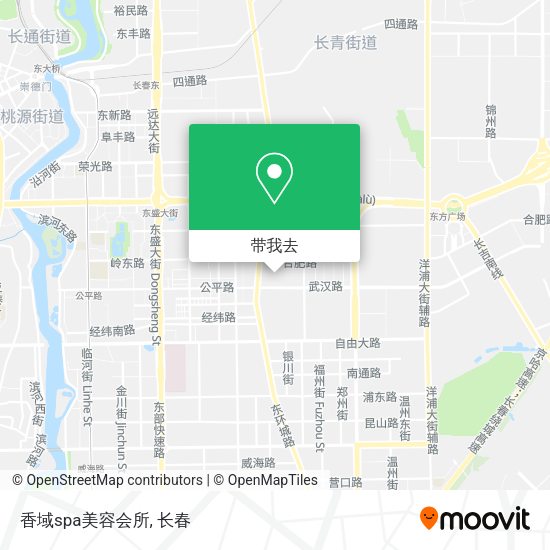 香域spa美容会所地图