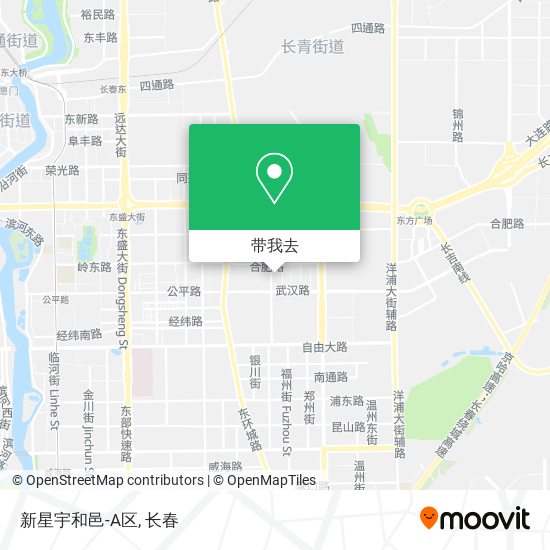新星宇和邑-A区地图