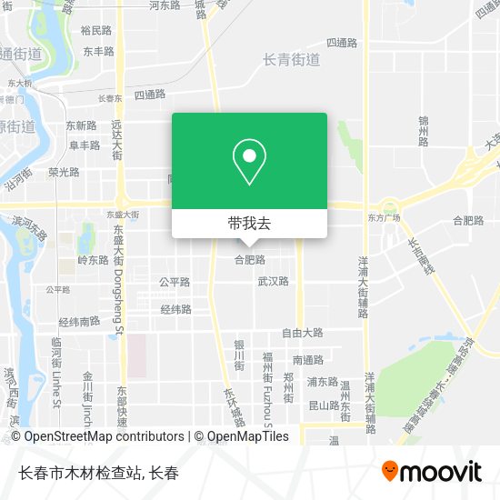 长春市木材检查站地图