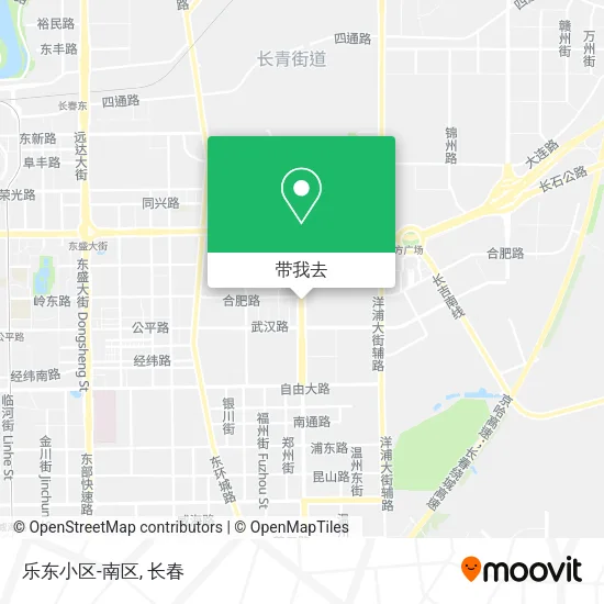 乐东小区-南区地图