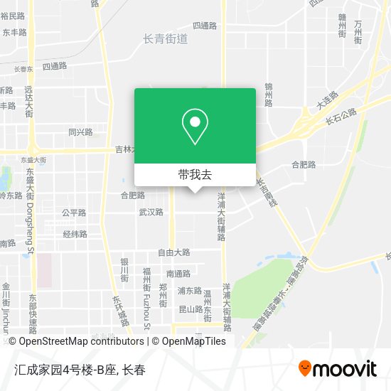汇成家园4号楼-B座地图