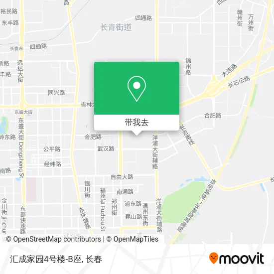 汇成家园4号楼-B座地图