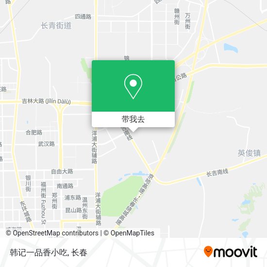 韩记一品香小吃地图