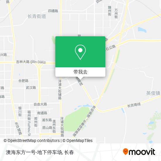 澳海东方一号-地下停车场地图