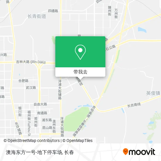 澳海东方一号-地下停车场地图