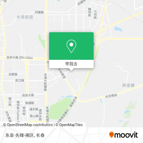东皇·先锋-南区地图