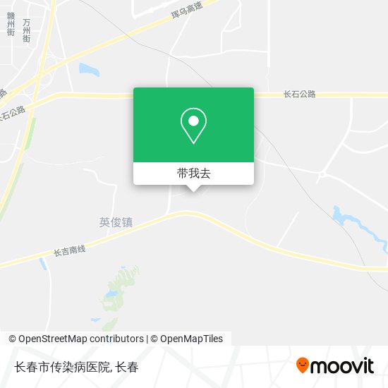 长春市传染病医院地图