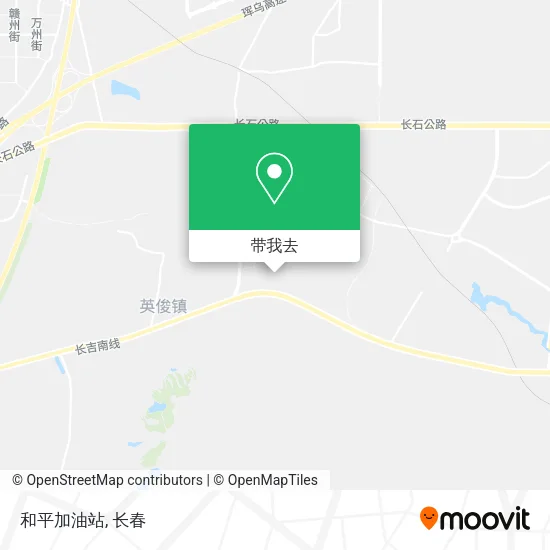 和平加油站地图