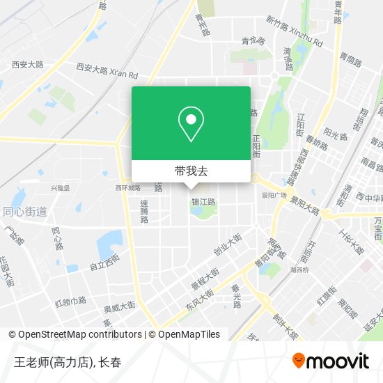 王老师(高力店)地图