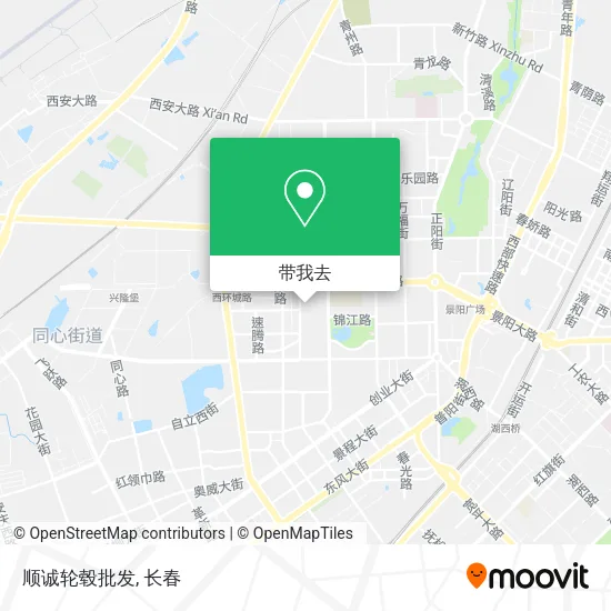 顺诚轮毂批发地图