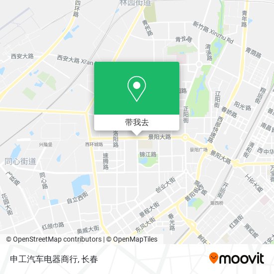 申工汽车电器商行地图