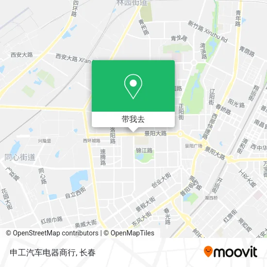 申工汽车电器商行地图