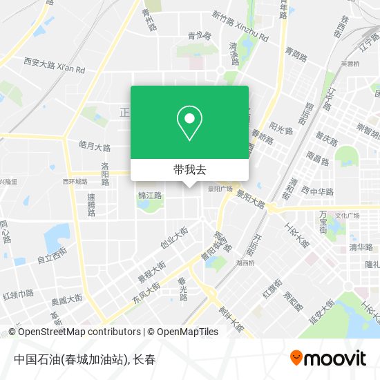 中国石油(春城加油站)地图