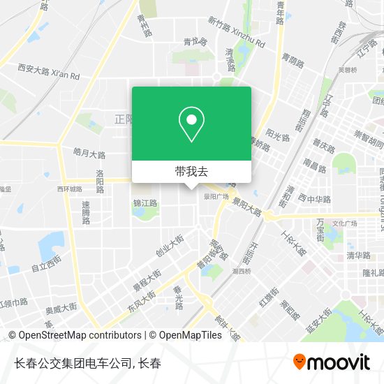 长春公交集团电车公司地图