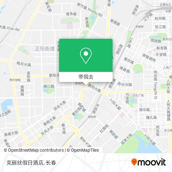 克丽丝假日酒店地图
