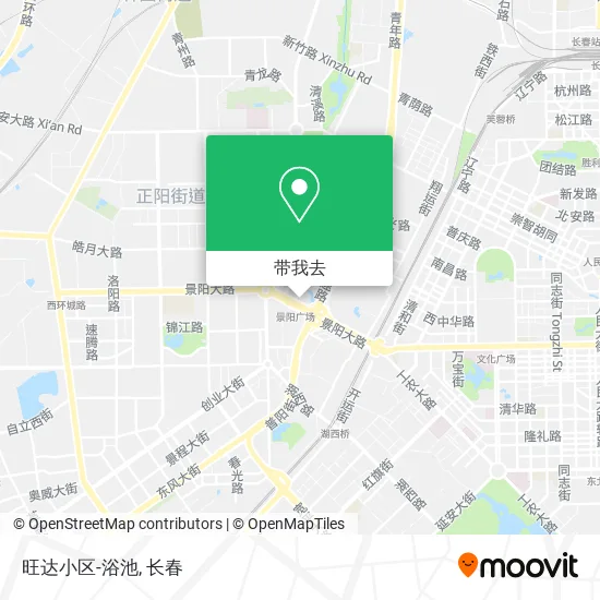 旺达小区-浴池地图