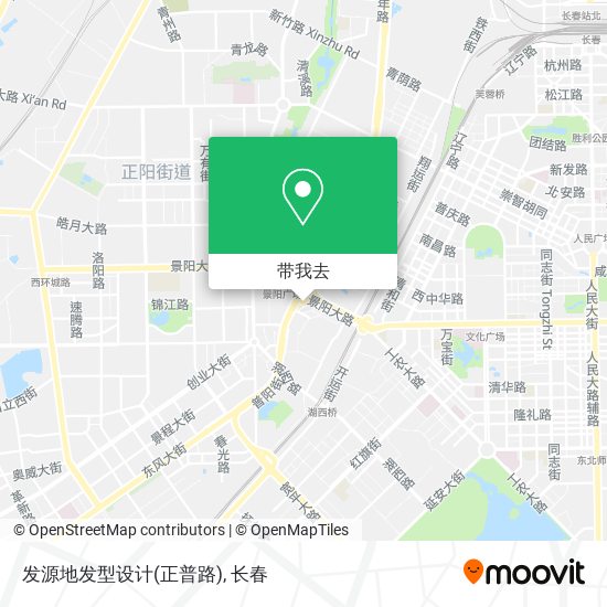 发源地发型设计(正普路)地图