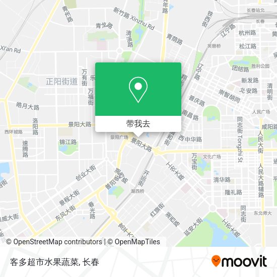 客多超市水果蔬菜地图