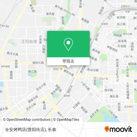 全安烤鸭店(普阳街店)地图