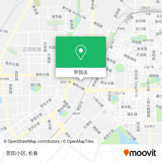 景阳小区地图