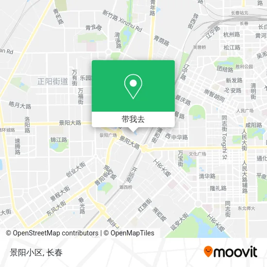 景阳小区地图