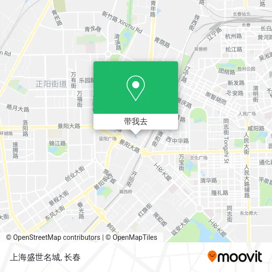 上海盛世名城地图