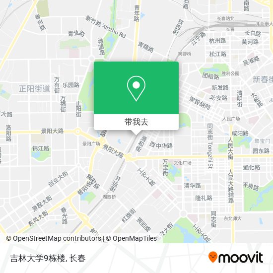 吉林大学9栋楼地图