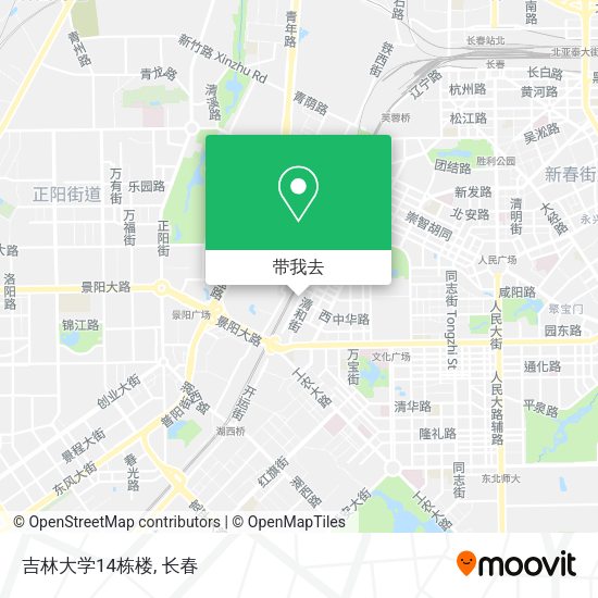 吉林大学14栋楼地图