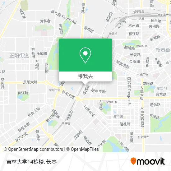 吉林大学14栋楼地图