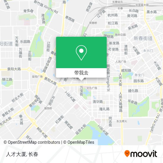 人才大厦地图