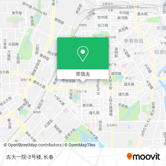 吉大一院-3号楼地图