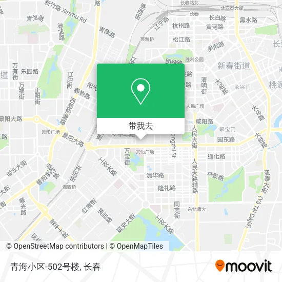 青海小区-502号楼地图