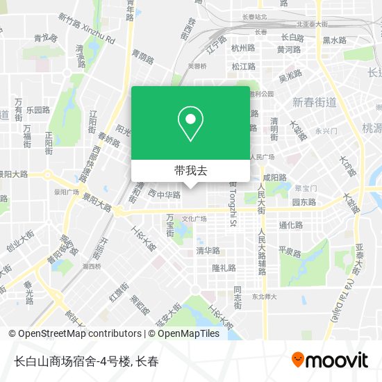 长白山商场宿舍-4号楼地图