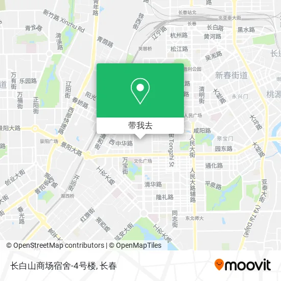 长白山商场宿舍-4号楼地图