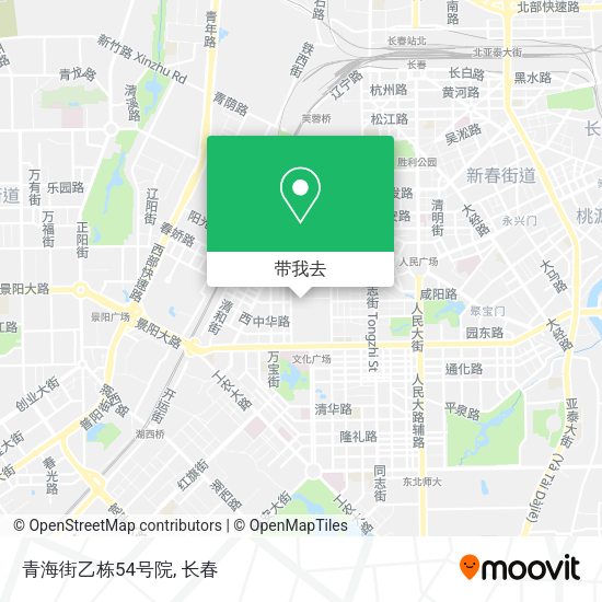 青海街乙栋54号院地图