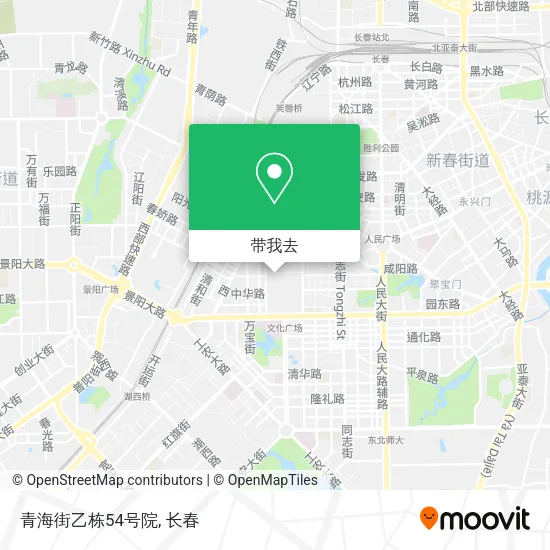 青海街乙栋54号院地图