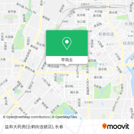 益和大药房(云鹤街连锁店)地图